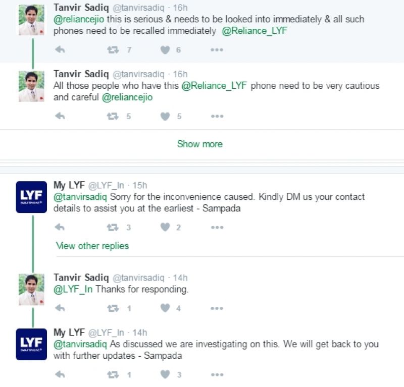 Reliance LYF 