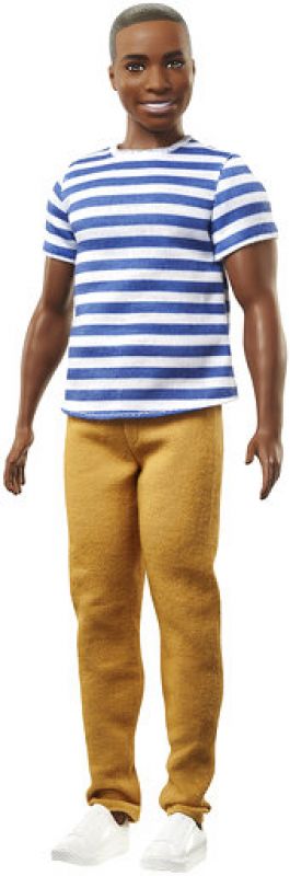 This photo provided by Mattel shows a broad body-style Ken doll. Mattel announced Tuesday, June 20, 2017, that the company is introducing 15 new looks for the male doll, giving him new skin tones, body shapes and hair styles. The makeover is part of the toy company's plan to make its dolls more diverse and try to appeal to today's kids, many of whom would rather pick up an iPad than a doll. Barbie received a similar overhaul more than a year earlier. (Courtesy of Mattel via AP)  