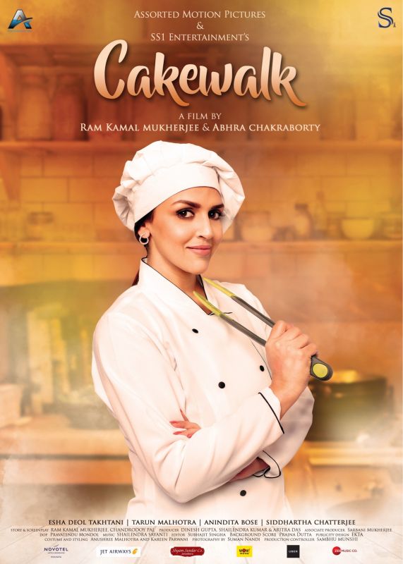 Esha Deol in the poster of Ram Kamal Mukherjee's 'Cakewalk'. 
