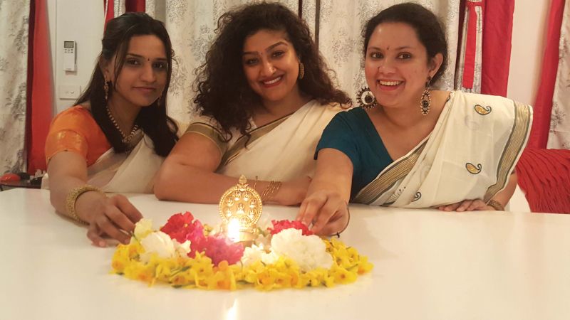 Anu Rupesh, Aparna Jones and Varna Menon.