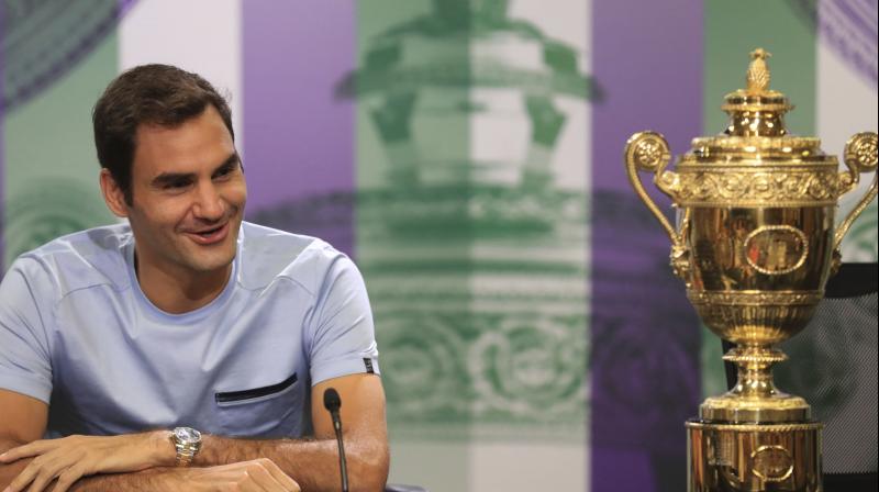 The eight-time Wimbledon champion Roger Federer, however, said that he would try and give his best shot in the final major of the season.(Photo: AP)