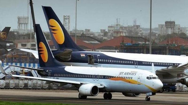 Jet Airways is suffering bruising competition from low-cost airlines, fluctuating crude prices and a weak rupee. (Photo: ANI)