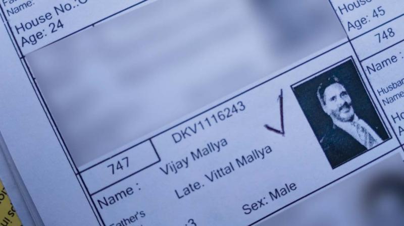Vijay Mallya on votersâ€™ list