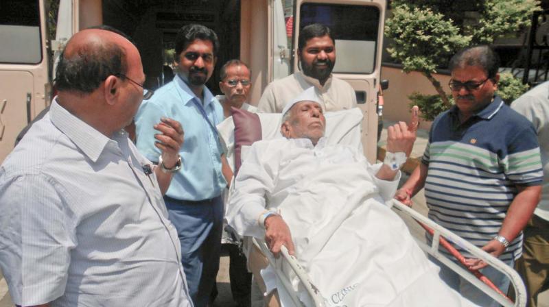 91-year-old freedom fighter wonâ€™t miss his tryst with the ballot box!