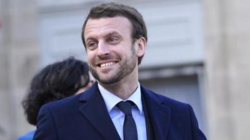 Ex-French economy minister Emmanuel Macron. (Photo: AFP)