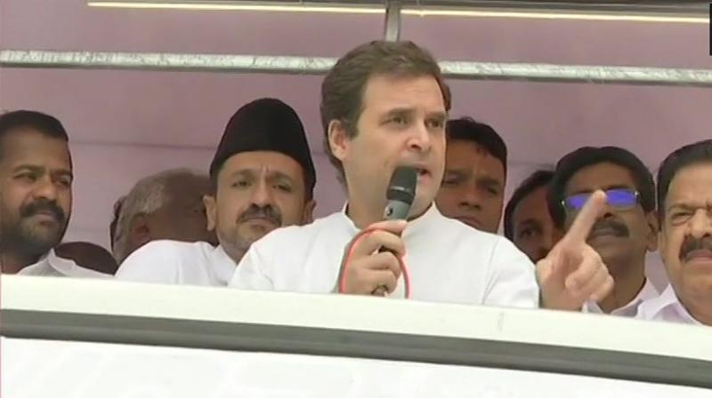 PM Modi uses poison of hatred to divide this country: Rahul in Wayanad
