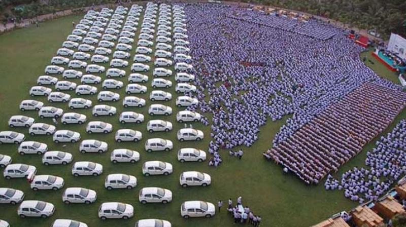 Last year too the businessman had gifted 200 cars to his employees. (Photo: Representational/PTI)