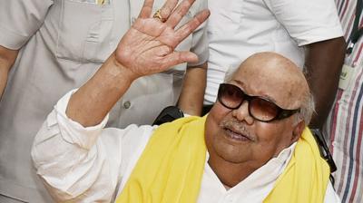 A sun has set in Tamil Nadu today! His contribution to the language and the state is immeasurable. #RIPKalaignar, tweeted the three-time IPL champions Chennai Super Kings as they paid tributes to M Karunanidhi. (Photo: PTI)