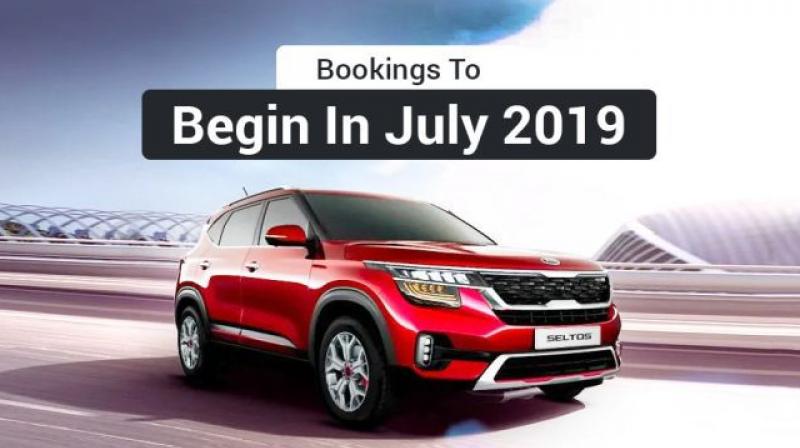 Kia to open pre-launch bookings for Seltos in July 2019