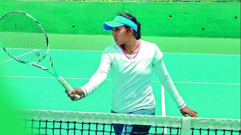 Tennis champion Shaik Jafreen may be hearing impaired, but that has not weakened her resolve to win a gold medal for India at the upcoming Deaf Olympics in Turkey.