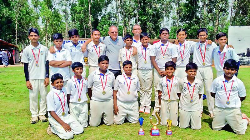 All Saints boys win Cup in Under 13 category
