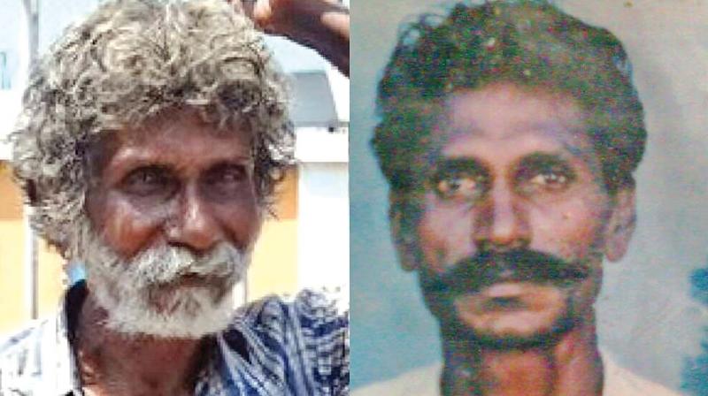 Fisher, missing since 1996, seen begging in Colombo