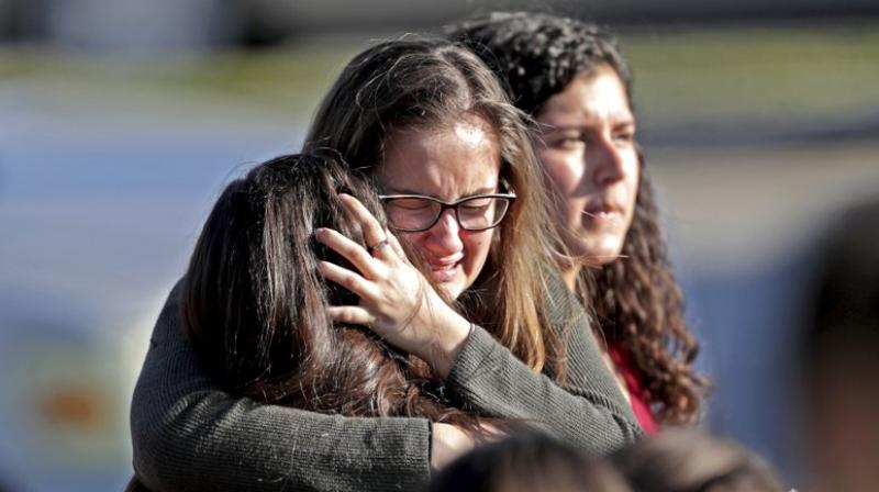 The package was spurred by the shooting rampage three weeks ago that killed 17 students and faculty members at Marjory Stoneman Douglas High School in Parkland and led to an extraordinary lobbying campaign by young survivors of the massacre. (Photo: AP)