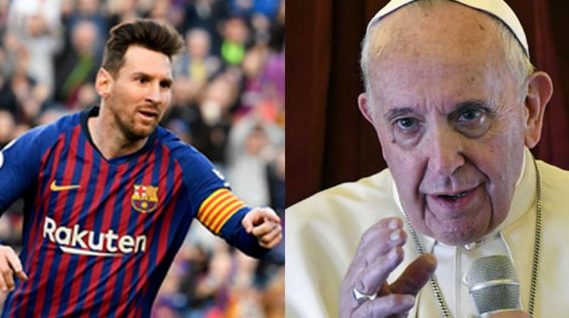 Messi\s god on the pitch but he\s not God: Pope Francis on fans worshipping Messi