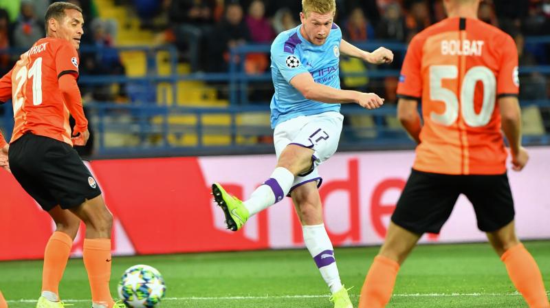 UCL 2019-20: Manchester City shrugg league loss with 2-0 win vs Shakhtar Donetsk