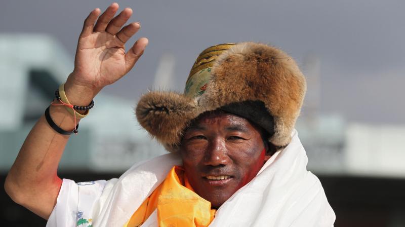 Nepalese mountaineer Kami Rita Sherpa climbs Mt Everest for a record 24th time