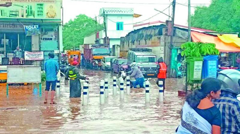Rains to lash Hyderabad for three days