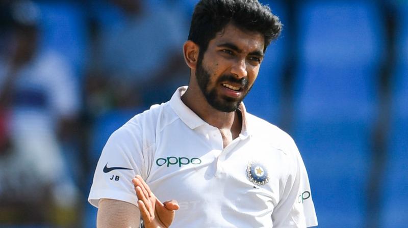 Bumrah\s fifer guides India to win first Test by 318 runs against Windies