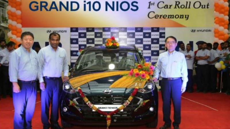 First Hyundai Grand i10 Nios rolled out ahead of launch