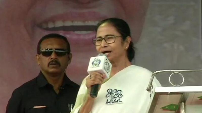 At behest of BJP: Mamata targets EC on transfer of police officers