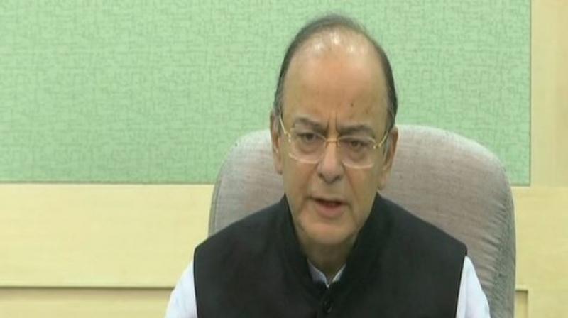 Finance Minister Arun Jaitley said the recognition firms Governments determination to follow the track that they have embarked upon. (Photo: ANI | Twitter)