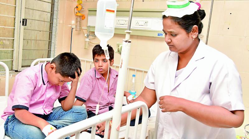 Hyderabad: 33 students fall ill after eating hostel food, hospitalised