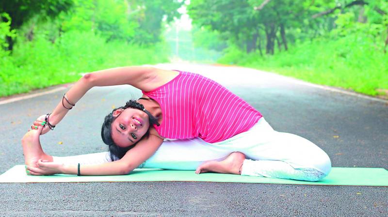 Notably, Madhuris day starts at 4 am and she takes up to three yoga classes after waking up.