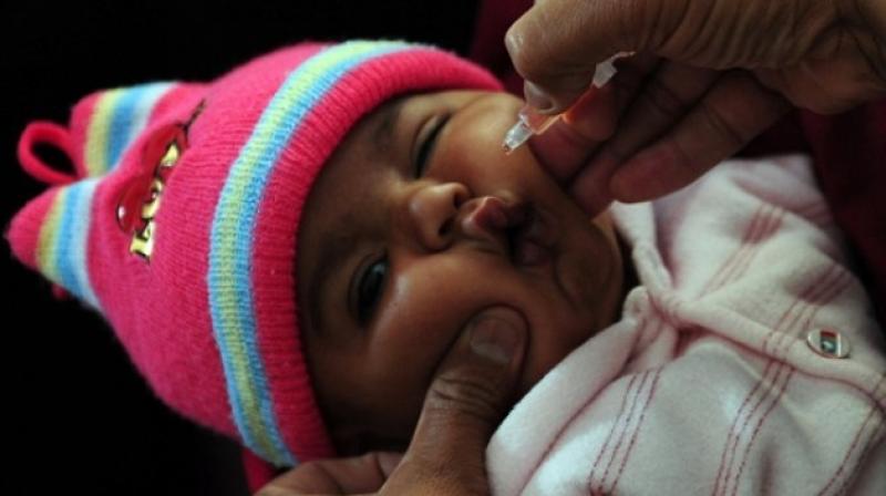 Polio is a contagious viral disease which invades the nervous system and can cause irreversible paralysis within hours. (Photo: AFP)