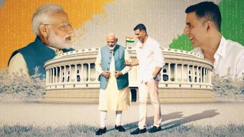 Akshay Kumar\s video interaction with PM Modi to be aired tomorrow