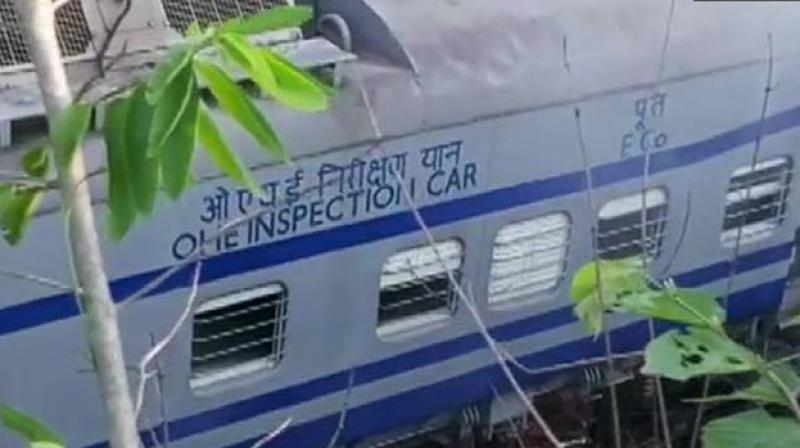 Train derailment in Odisha leaves 3 railway staff dead