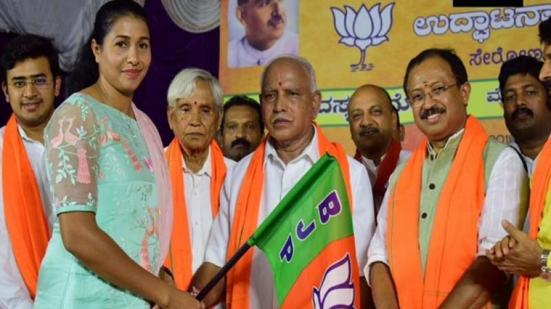 BJP slams Anju Bobby George for denying joining party
