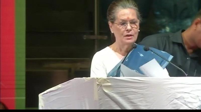 New definition of patriotism being taught: Sonia Gandhi takes a jibe at Modi govt