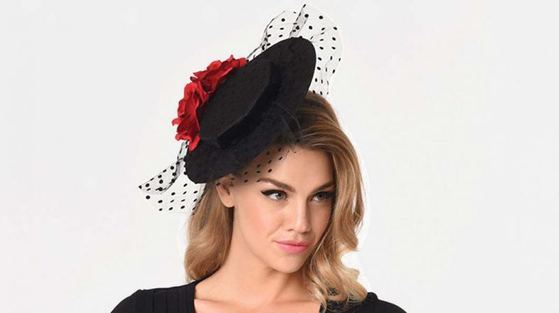 This exquisite hat is perfect if youre going to watch the Derby