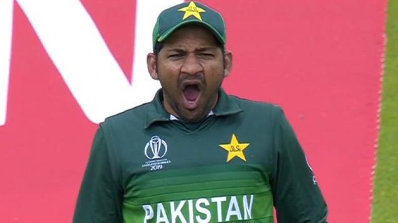 ICC CWC\19: Twitterati trolls Sarfraz Ahmed when he turns on yawn mode