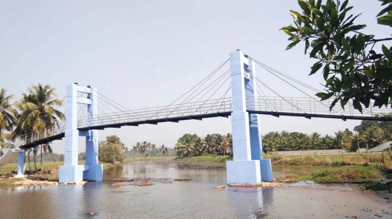 The first suspension bridge at Kadambrayar was built at a cost of Rs 90 lakh back in 2010 and a walkway extending to nearly a kilometer set up thereafter.