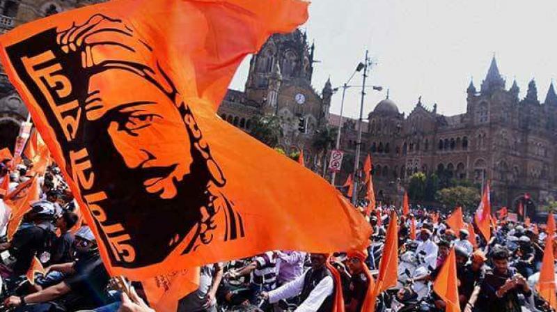 Lakhs of people from across Maharashtra attend a protest march in Mumbai tomorrow, seeking reservations in jobs and education for the Maratha community. (Photo:Twitter)