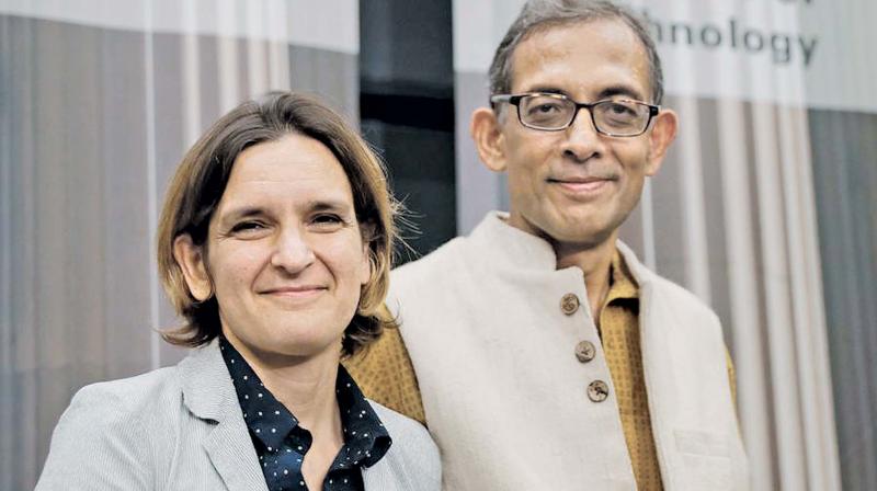 Abhijit Banerjee and Esther Duflo.