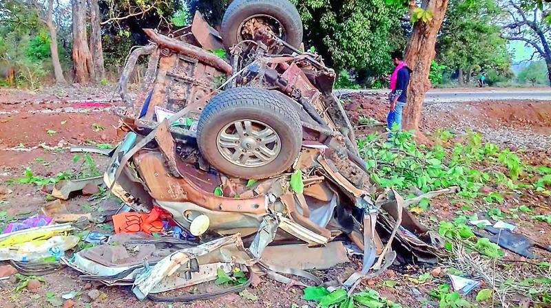 BJP MLA Bheema Mandavi killed in Naxal attack in Chhattisgarh