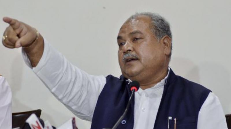 Union Minister of Steel, Mines and Employment Narendra Singh Tomar. (Photo: PTI)