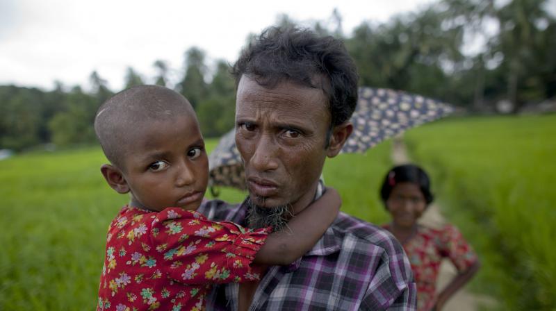 India reacts strongly to the criticism at the United Nations and said it was perplexed by the top UN human rights officials criticism of New Delhis approach to Rohingya refugees. (Photo: AP)