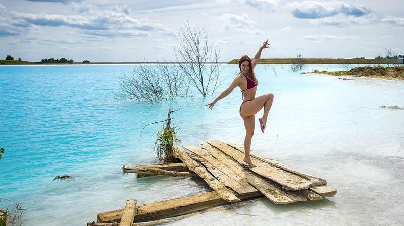 Siberian Maldives becomes selfie sensation for tourist