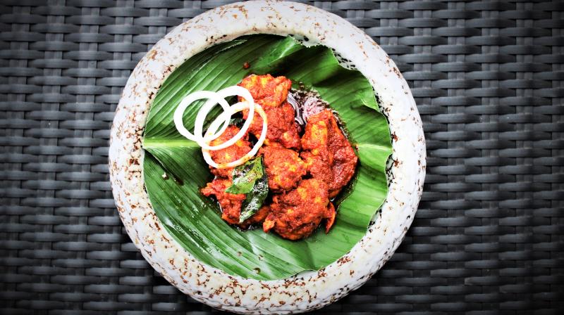 Chicken ghee roast: Red, tangy and roasted