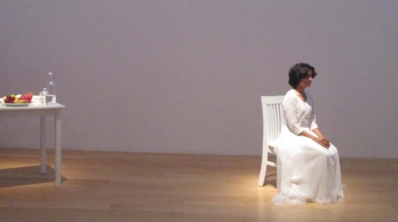 Vandana in her performance at the Bangkok Arts and Culture Centre