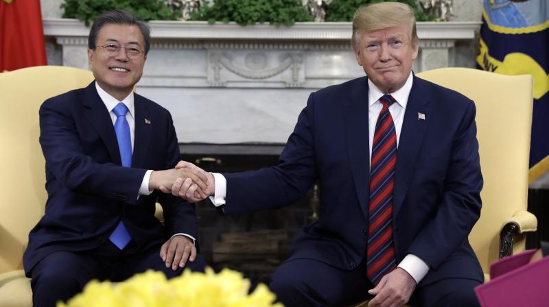 Trump, Moon Jae-In want further meetings to discuss North Korea