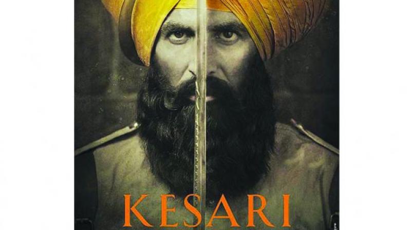 The main protagonist Havildar Ishar Singh in real life would have had a khaki turban and had his beard properly tied, thus not looked like an angry villager just roused from sleep, or a Taliban fighter in saffron.