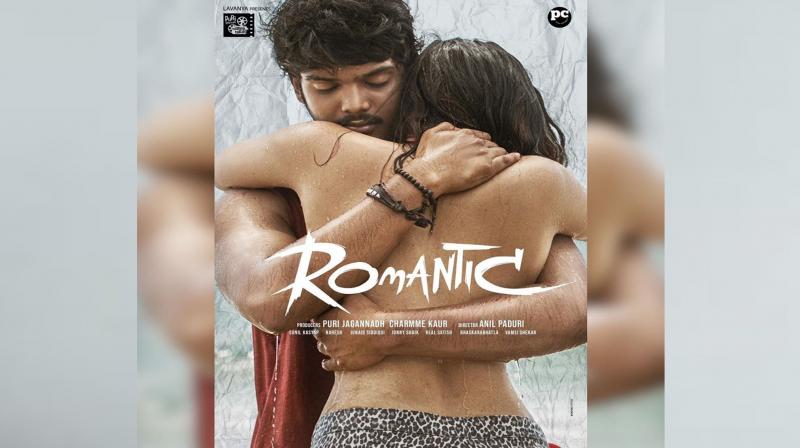 Ketika Sharma goes topless for Romantic\s poster starring Akash Puri; check out