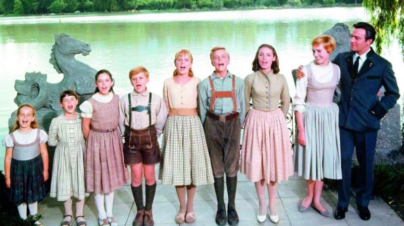 A still from The Sound of Music