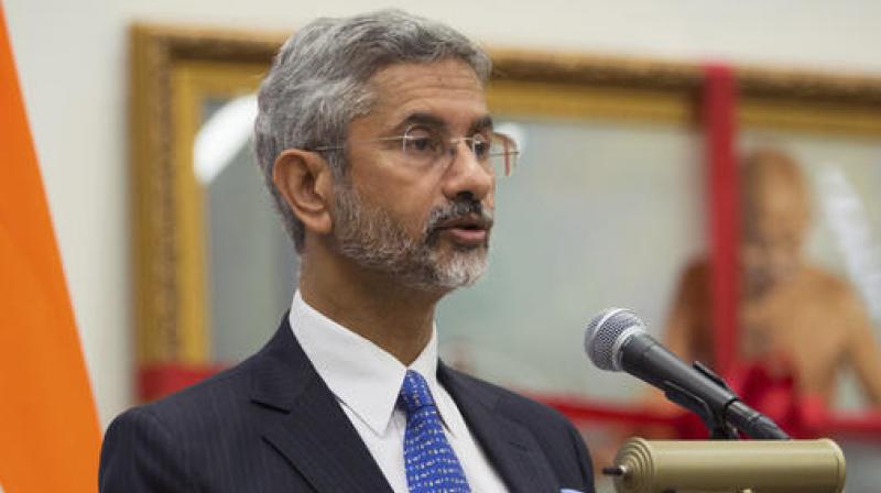 \Optimistic\ about the continuation of the upward trajectory of the bilateral relationship, Jaishankar told Indian reporters here that the India-US Strategic and Commercial Dialogue, which was started under the previous Obama administration, would be held later this year. (Photo: AP)