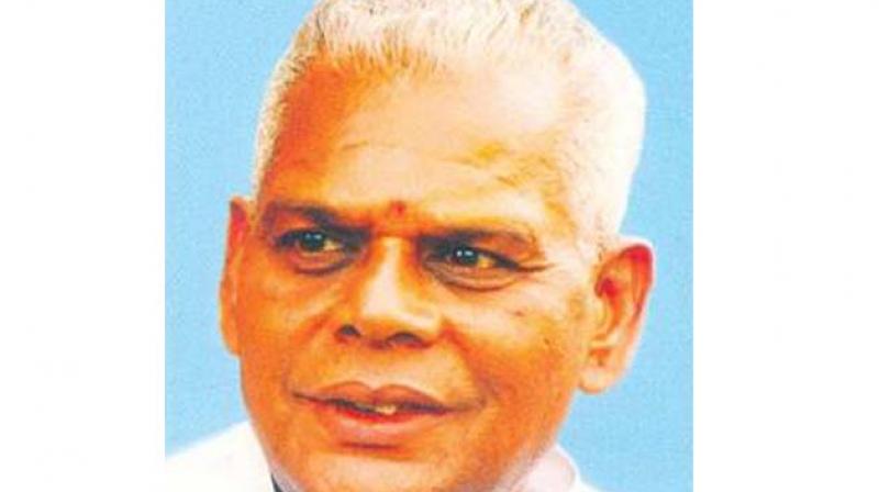 GR Moopanar, pillar of Thanjavur district Congress, no more