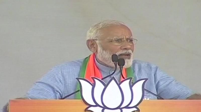 Strength of Babasaheb\s Constitution made chaiwala PM: Modi in Aligarh